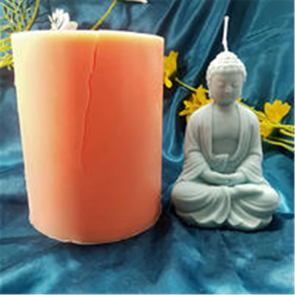 3D ABuddha Candle Mold Silicone DIY Shakyamuni Molds for Candle Making Tathagata Aroma Soy Wax Moulds
3D ABuddha Candle Mold Silicone DIY Shakyamuni Molds for Candle Making Tathagata Aroma Soy Wax Moulds
