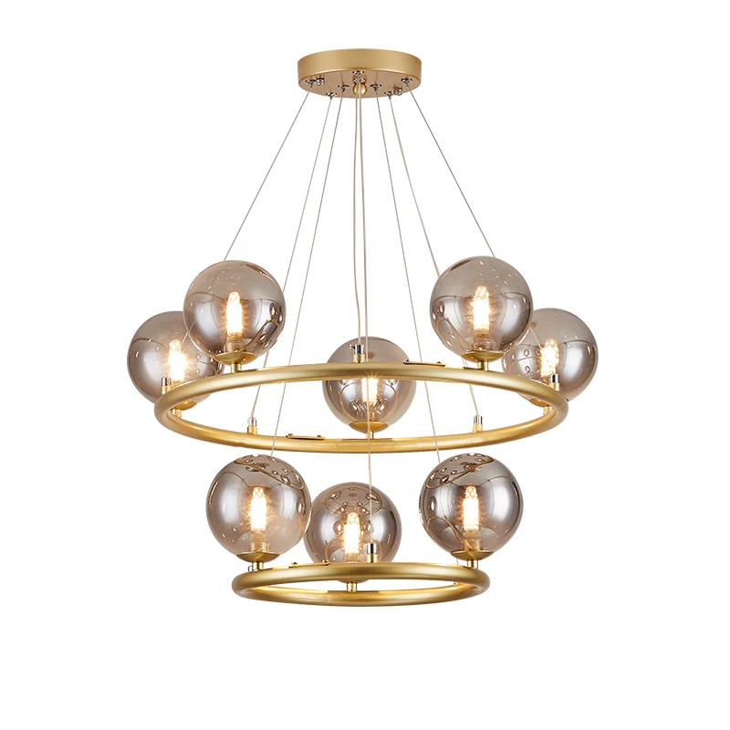 Northern Europe Plated Metal Glass Pendant Lights Bed Room Dining Room Kitchen LED Lustre Decoration Indoor Lighting AC 90-260V
Northern Europe Plated Metal Glass Pendant Lights Bed Room Dining Room Kitchen LED Lustre Decoration Indoor Lighting AC 90-260V