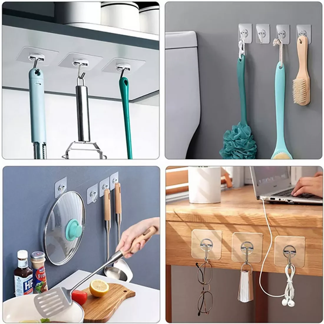 20/10/5 Pcs Strong Transparent Suction Cup Sucker Wall Hooks Hanger Kitchen Bathroom Wall-mounted Design Hanger Hook
20/10/5 Pcs Strong Transparent Suction Cup Sucker Wall Hooks Hanger Kitchen Bathroom Wall-mounted Design Hanger Hook