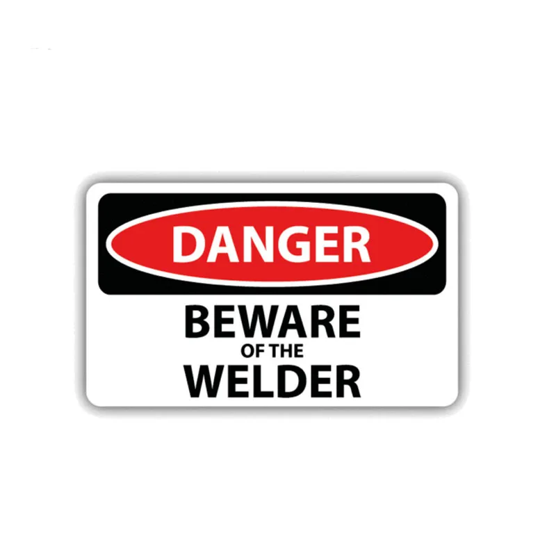 Personality Customization Car Sticker Reflective Danger Beware Of The Welder Decal PVC 11.8CM*6.8CM
Personality Customization Car Sticker Reflective Danger Beware Of The Welder Decal PVC 11.8CM*6.8CM