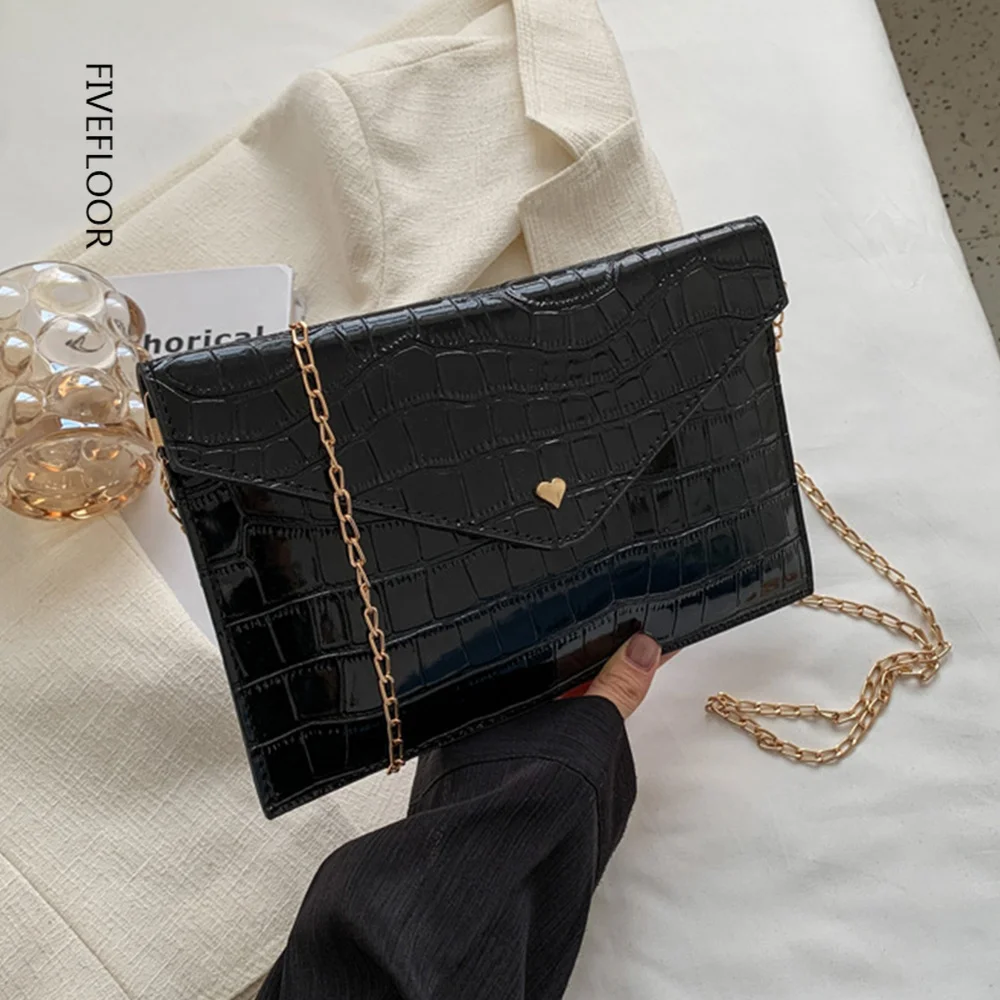 2023 New Design Crocodile Pattern Chain Shoulder Bags For Women Popular Envelope Crossbody Bags Horizontal Square Bags
2023 New Design Crocodile Pattern Chain Shoulder Bags For Women Popular Envelope Crossbody Bags Horizontal Square Bags