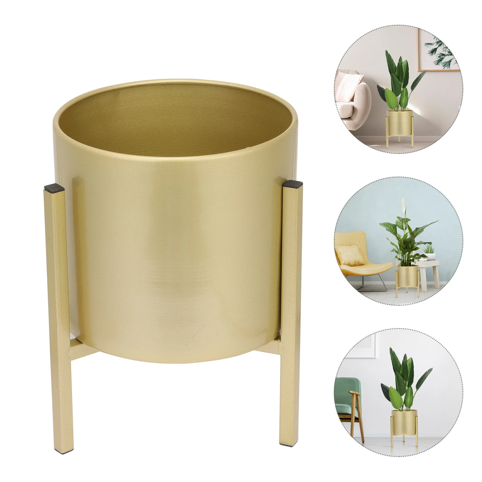 Potted Iron Holder Flower Planter Pots Indoor Planting Decor Household Desktop Basin
Potted Iron Holder Flower Planter Pots Indoor Planting Decor Household Desktop Basin