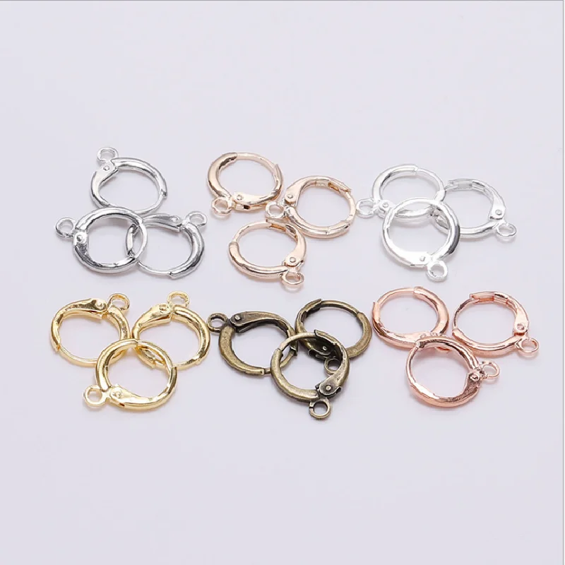 T 14*12MM 20Pcs Metal Earring Making Accessories Copper Clip Earring Clasps Hooks Findings With Loop Clasp Round Base Diy
T 14*12MM 20Pcs Metal Earring Making Accessories Copper Clip Earring Clasps Hooks Findings With Loop Clasp Round Base Diy