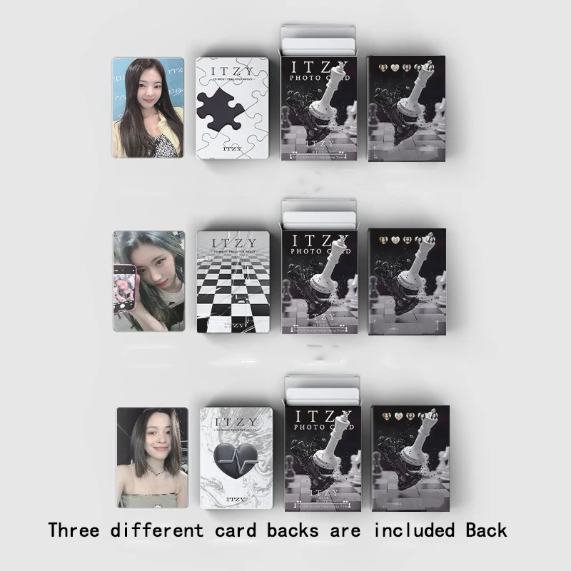 54 Pieces / Set Kpop ITZY Album Card Blah LOMO Card GUESS WHO Album Card K-POP ITZY Postcard New To The Product Small Card Yeji
54 Pieces / Set Kpop ITZY Album Card Blah LOMO Card GUESS WHO Album Card K-POP ITZY Postcard New To The Product Small Card Yeji