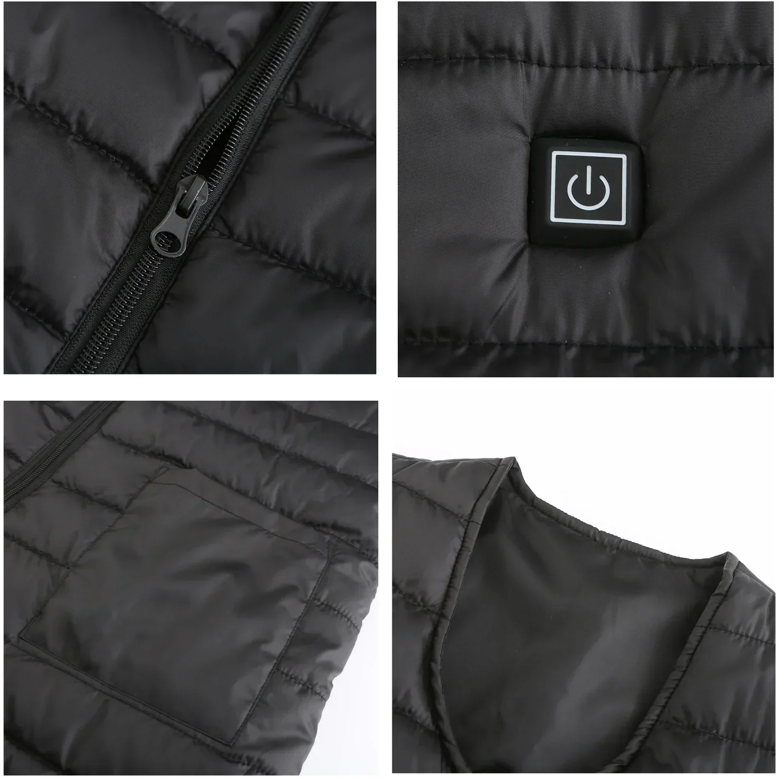 Vest Heating 10 M-7XL Heated Vest Thermal Vest Winter Neck Smart Chaleco Men Women Plus Self Areas Coat Thermal Size
Vest Heating 10 M-7XL Heated Vest Thermal Vest Winter Neck Smart Chaleco Men Women Plus Self Areas Coat Thermal Size
