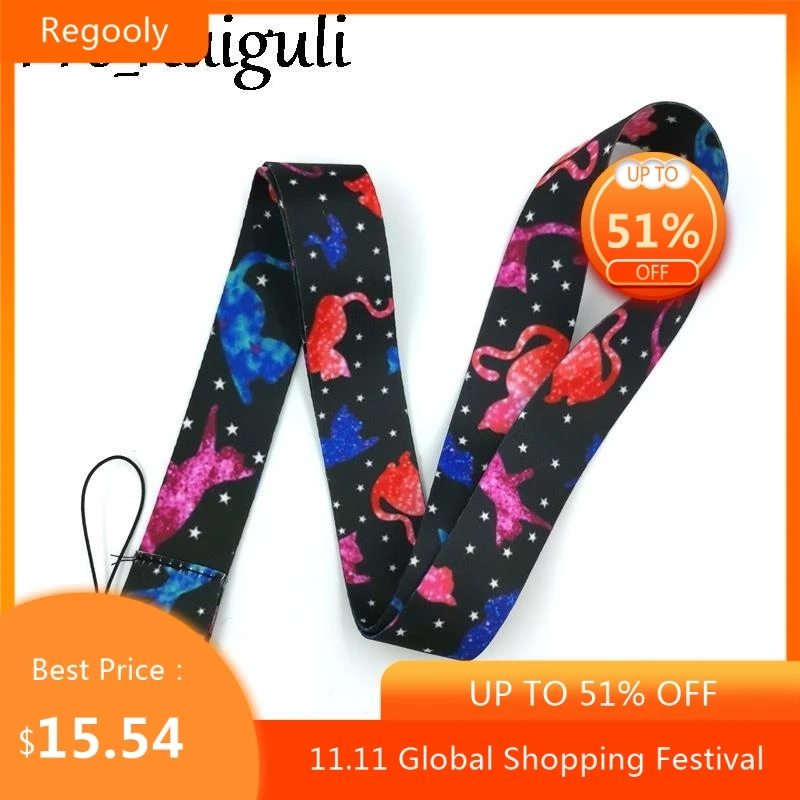 30pcs Colorful Cartoon Cats Keychain Lanyards Id Badge Holder ID Card Pass Mobile Phone Badge Holder Key Strap webbings ribbons
30pcs Colorful Cartoon Cats Keychain Lanyards Id Badge Holder ID Card Pass Mobile Phone Badge Holder Key Strap webbings ribbons