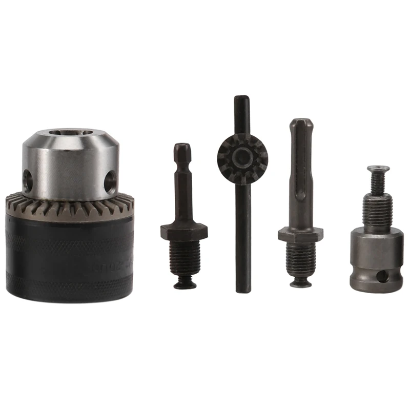 3-16Mm Drill Chuck Converter 1/2Inch- 20UNF Thread Quick Change Adapter SDS-Plus 1/4Inch Hex Shank 1/2Inch Socket
3-16Mm Drill Chuck Converter 1/2Inch- 20UNF Thread Quick Change Adapter SDS-Plus 1/4Inch Hex Shank 1/2Inch Socket