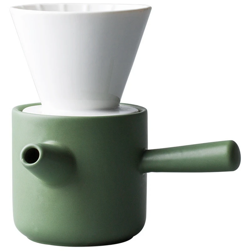 Ceramic Japanese Style Household Hand-Made Coffee Pot Drip Filter Ceramic Coffee Filter Cup Set Household Portable
Ceramic Japanese Style Household Hand-Made Coffee Pot Drip Filter Ceramic Coffee Filter Cup Set Household Portable