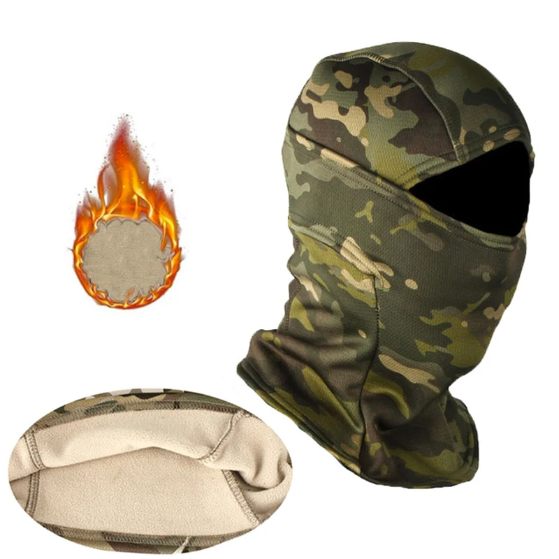 Warm Cycling Cap Winter Fleece Military Tactical Balaclava Cap Outdoor Sports Ski Mountaineering Hunting Cold-proof Hats Scarf
Warm Cycling Cap Winter Fleece Military Tactical Balaclava Cap Outdoor Sports Ski Mountaineering Hunting Cold-proof Hats Scarf