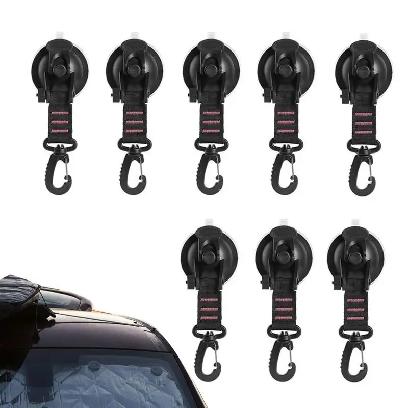 Portable Hook Camping Car Suction Cup Hook Heavy Duty Car Mounted Tent Suction Cup 360 Rotating for Family Picnic Camping Travel
Portable Hook Camping Car Suction Cup Hook Heavy Duty Car Mounted Tent Suction Cup 360 Rotating for Family Picnic Camping Travel