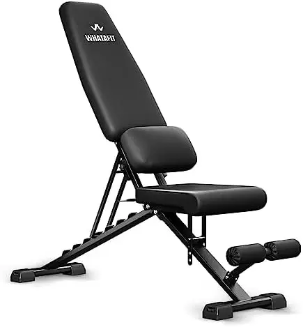 Bench, 600LBS Weight Capacity Strength Training Bench, Adjustable Workout Bench Decline Incline Exercise Bench for Full Body Mul
Bench, 600LBS Weight Capacity Strength Training Bench, Adjustable Workout Bench Decline Incline Exercise Bench for Full Body Mul