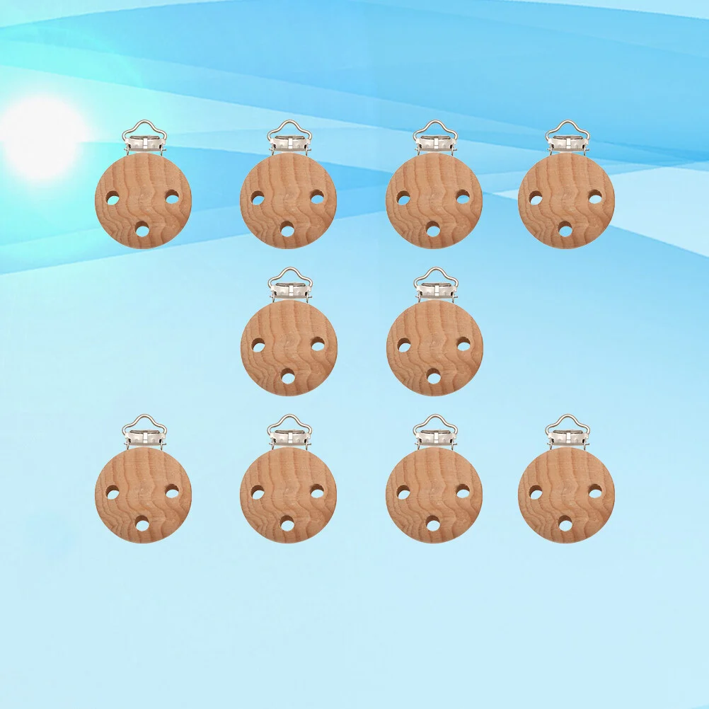 10cs Wooden Pacifier Clip Teething Grasping Suspender Clips Teething Ring Holders for Teething Toys Blankets
10cs Wooden Pacifier Clip Teething Grasping Suspender Clips Teething Ring Holders for Teething Toys Blankets