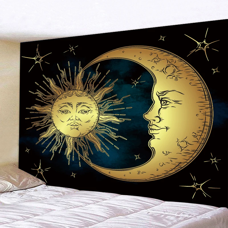 Black And White Moon Sun Mandala Tapestry Bohemian Decoration For Bedroom Tapestries Living Room Wall Canvas Tapestries Tapiz
Black And White Moon Sun Mandala Tapestry Bohemian Decoration For Bedroom Tapestries Living Room Wall Canvas Tapestries Tapiz
