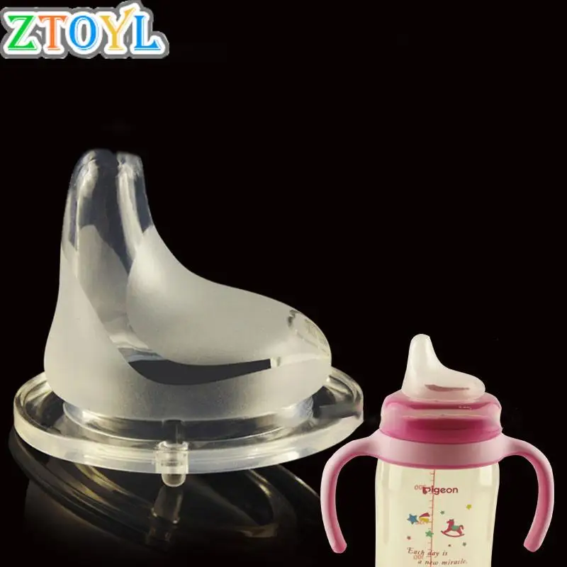 

Baby Soft Safety Liquid Silicone Pacifier duckbill Nipple Natural Flexible Replacement Accessories For Wide Mouth Milk Bottle