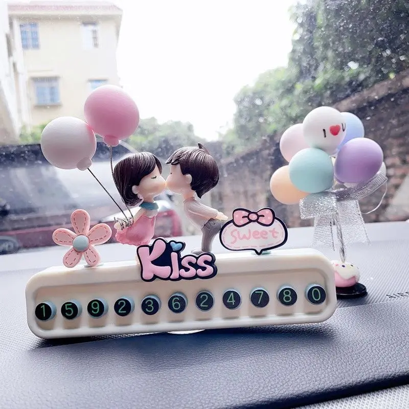 Temporary parking number plate cute car moving car mobile phone card female creative car interior decoration ornaments 
Temporary parking number plate cute car moving car mobile phone card female creative car interior decoration ornaments