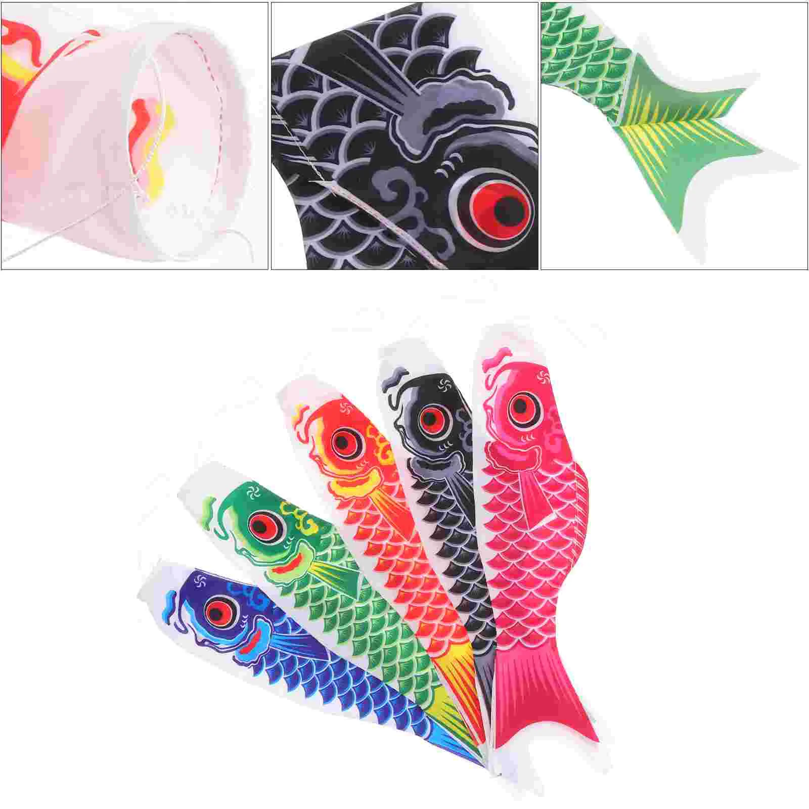 5 Pcs Hanging Garden Decor Streamer Fish Flag Out Door Decor Outdoor Hanging Windsock Japanese Windsock Streamer Outdoor Flag
5 Pcs Hanging Garden Decor Streamer Fish Flag Out Door Decor Outdoor Hanging Windsock Japanese Windsock Streamer Outdoor Flag