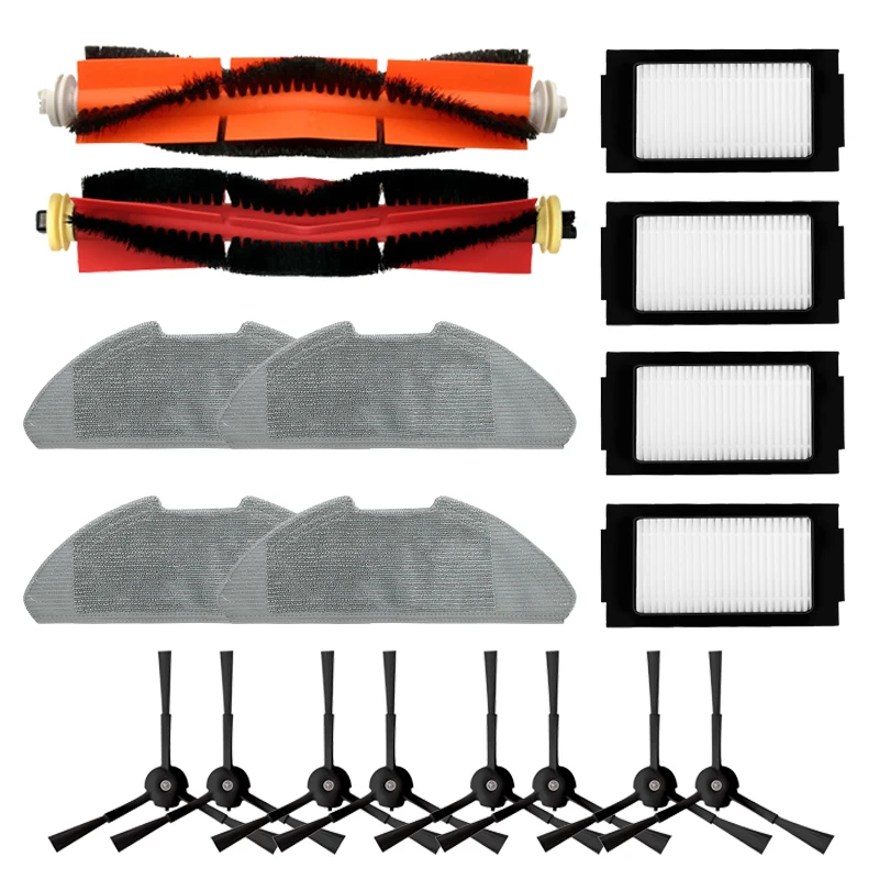 Main Roller Brush Side Brushes HEPA Filter Kit for Xiaomi Mi Robot Mijia PRO Vacuum Cleaner Mop Cloth Rag Filters Parts
Main Roller Brush Side Brushes HEPA Filter Kit for Xiaomi Mi Robot Mijia PRO Vacuum Cleaner Mop Cloth Rag Filters Parts