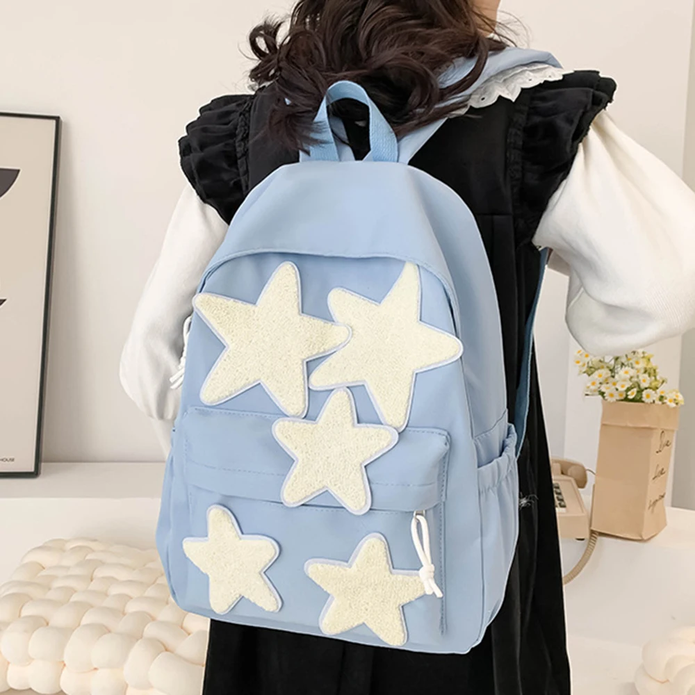 Fashion Stars Backpack Large Capacity Teenagers Student School Bags Y2k Breathable Computer Backpacks Versatile Schoolbags 
Fashion Stars Backpack Large Capacity Teenagers Student School Bags Y2k Breathable Computer Backpacks Versatile Schoolbags