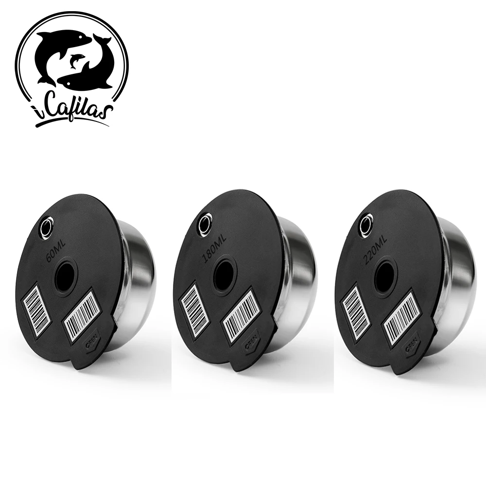 Многоразовые кофейные капсулы icafilas Tassimo, капсулы из нержавеющей стали 60/180/200/220 мл для машины BOSCH-s, многоразовые фильтрующие капсулы
Многоразовые кофейные капсулы icafilas Tassimo, капсулы из нержавеющей стали 60/180/200/220 мл для машины BOSCH-s, многоразовые фильтрующие капсулы
