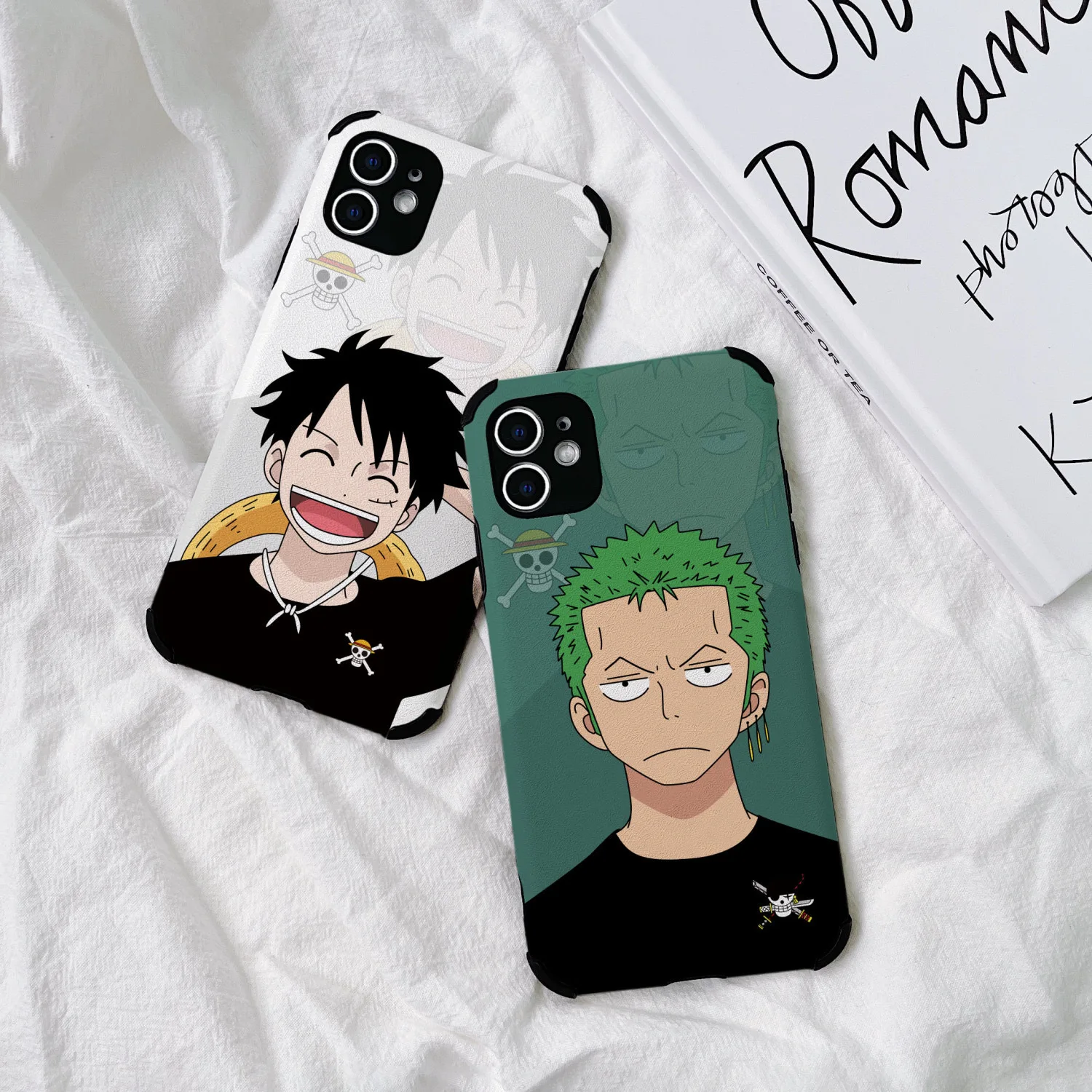 One Piece Luffy Roronoa Zoro Four Corners Drop Resistant Phone Cases For iPhone 13 12 11 Pro Max XR XS MAX X Back Cover
One Piece Luffy Roronoa Zoro Four Corners Drop Resistant Phone Cases For iPhone 13 12 11 Pro Max XR XS MAX X Back Cover