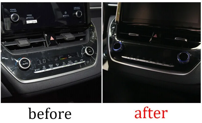 100% Brand New Decoration High Quality Cover Trim Middle Console AC Knob For Toyota Corolla 2019-2021 Protection
100% Brand New Decoration High Quality Cover Trim Middle Console AC Knob For Toyota Corolla 2019-2021 Protection