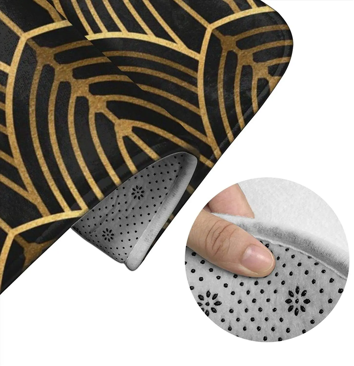 Art Deco Arches Bathroom Mat Sets 3 Piece Set Rugs Memory Foam Mat Set Toilet Seat Cover Bath Mat Lid cover
Art Deco Arches Bathroom Mat Sets 3 Piece Set Rugs Memory Foam Mat Set Toilet Seat Cover Bath Mat Lid cover