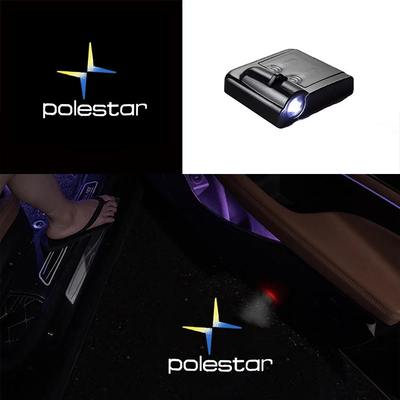 For Volvo Polestar 1 Polestar 2 Car Accessories Led Car Door Light Logo Laser Lamp Welcome Light Ghost Accessories
For Volvo Polestar 1 Polestar 2 Car Accessories Led Car Door Light Logo Laser Lamp Welcome Light Ghost Accessories
