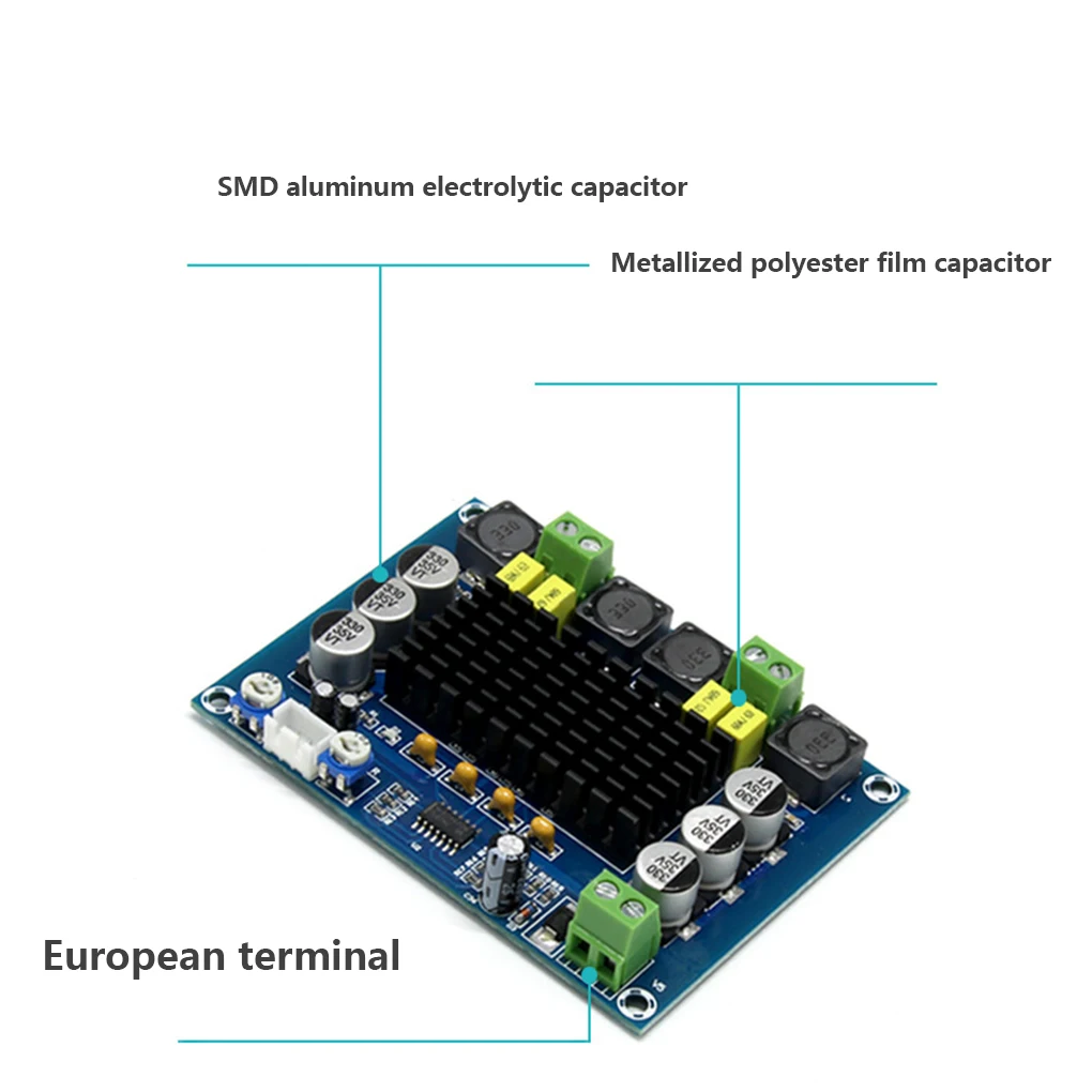 Digital Amplifier Board Replacement Loudspeaker Music Module Electronic Component Audio Equipment Upgrade Repair Spare Parts
Digital Amplifier Board Replacement Loudspeaker Music Module Electronic Component Audio Equipment Upgrade Repair Spare Parts