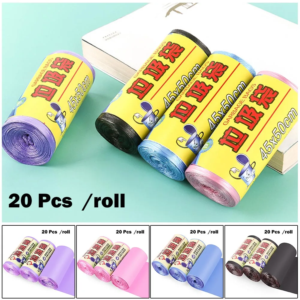 1Roll 20pcs Household Disposable Trash Pouch Kitchen Storage Garbage Bags Cleaning Waste Roll Bin Bag Plastic Trash Bags 45*45cm
1Roll 20pcs Household Disposable Trash Pouch Kitchen Storage Garbage Bags Cleaning Waste Roll Bin Bag Plastic Trash Bags 45*45cm