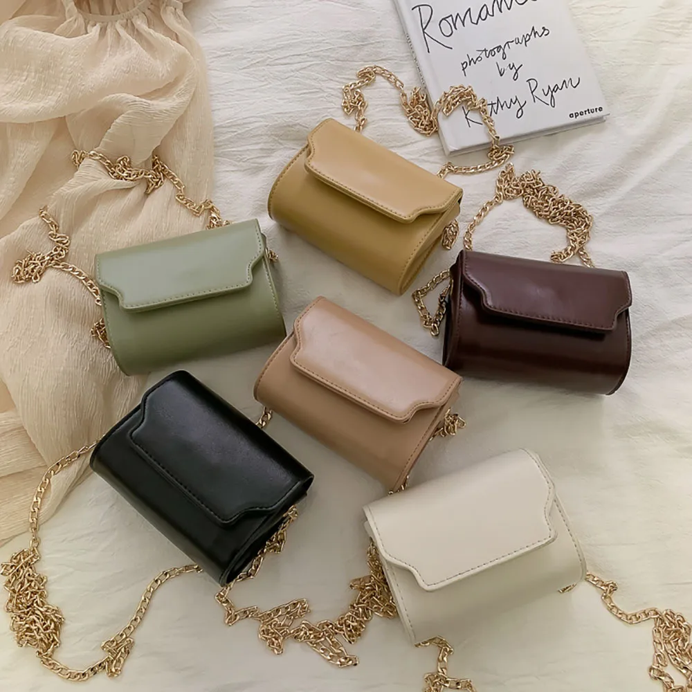 PU Leather Mini Bag Women's 2023 New French Style Crossbody Bag Chain Fashion Solid Color Small Square Bags Sewing Thread Decor
PU Leather Mini Bag Women's 2023 New French Style Crossbody Bag Chain Fashion Solid Color Small Square Bags Sewing Thread Decor