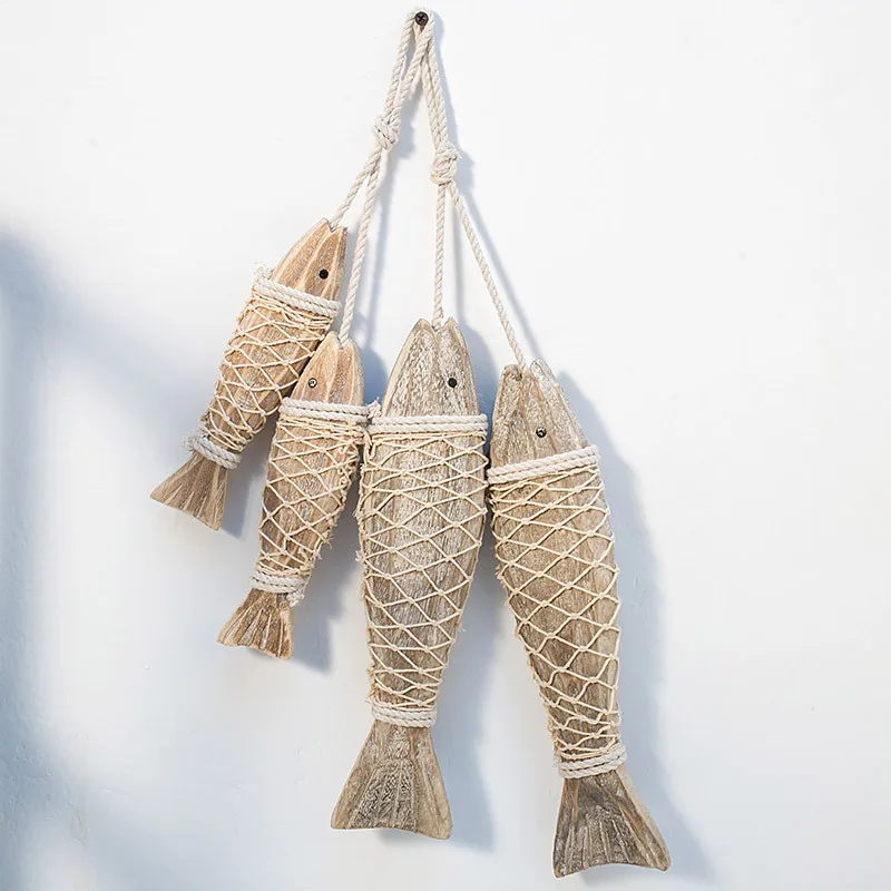 Creative Retro Style Wood Hand Carved Fish String Wall Hanging Ornament Home Decoration Countryside Very Year There Are Fish
Creative Retro Style Wood Hand Carved Fish String Wall Hanging Ornament Home Decoration Countryside Very Year There Are Fish