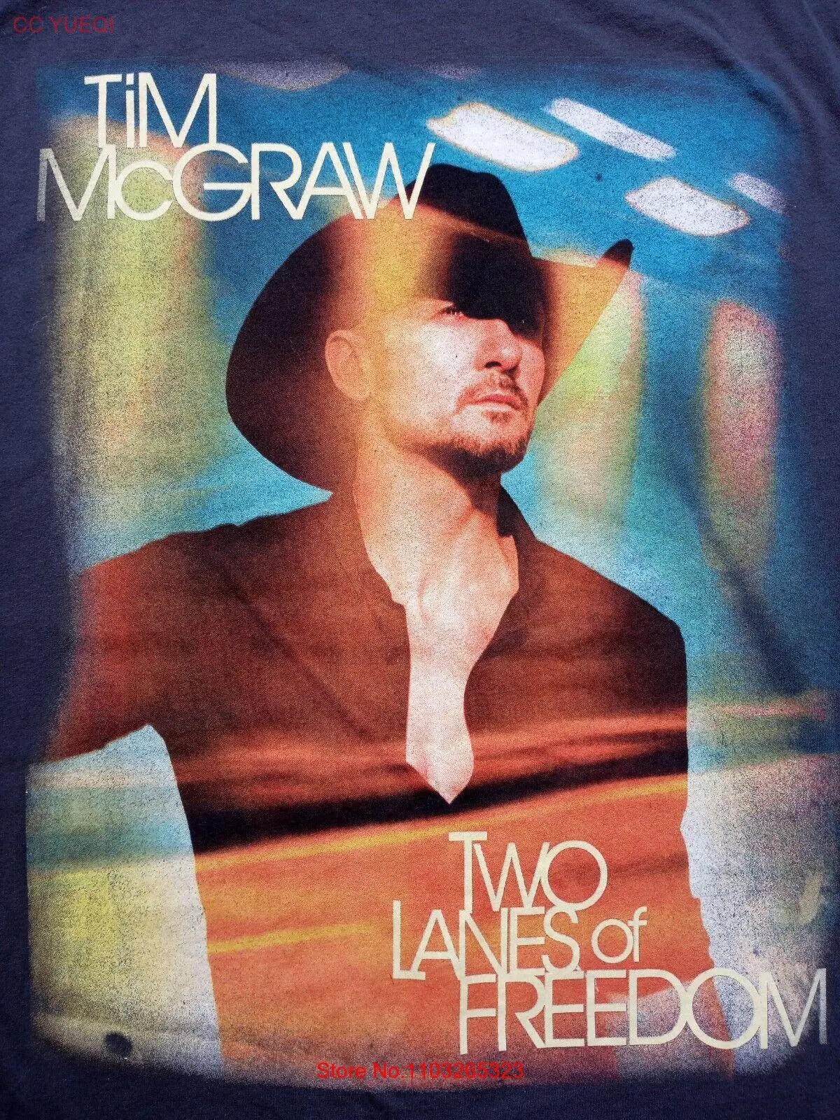 ВИНТАЖНАЯ ФУТБОЛКА TIM McGRAW TOUR 2013..РЫЙ РАЗМЕР БОЛЬШОЙ С ПРОВЕДЕНИЕ.. 21 БИТ..СЕРЫЙ