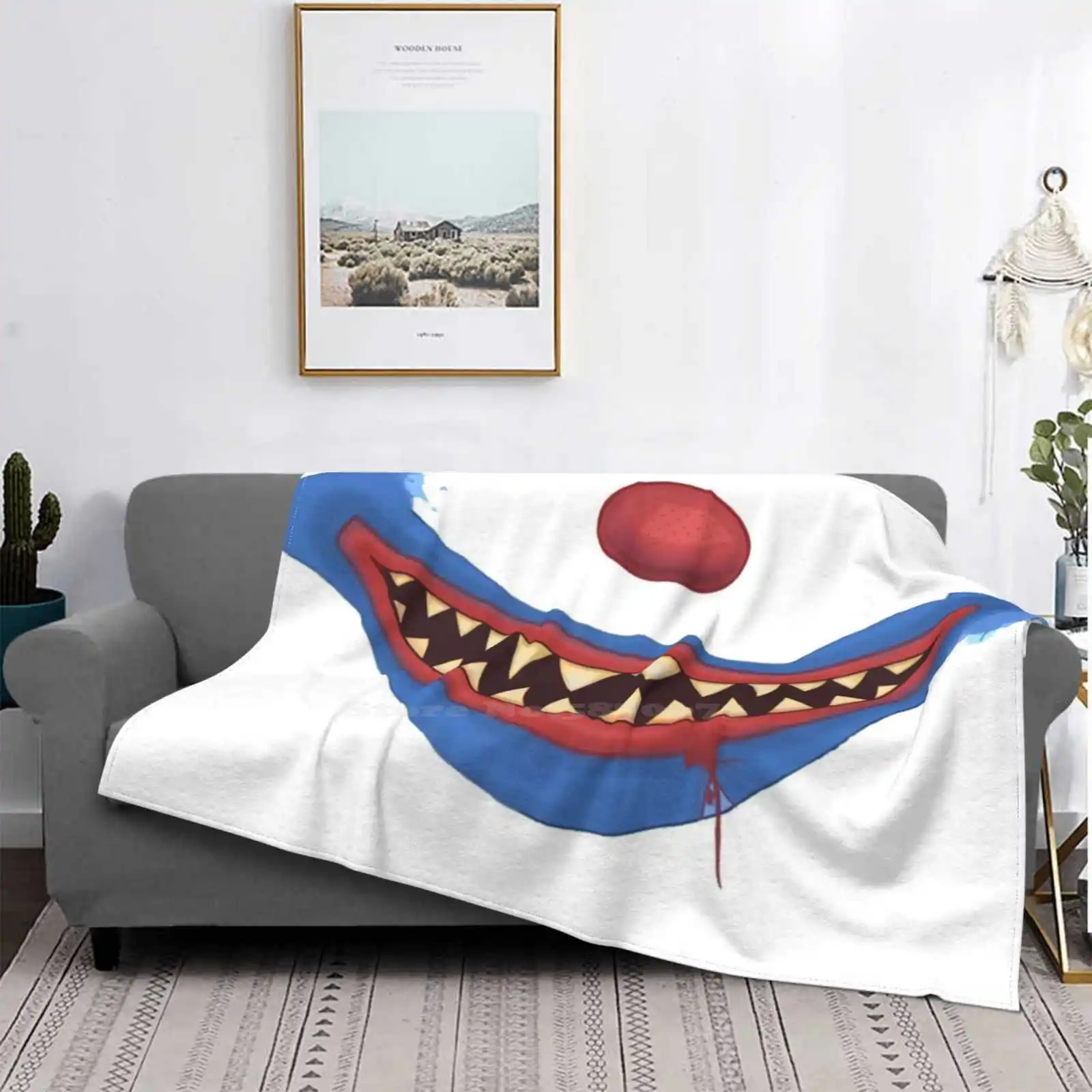 Grinning Clown Air Conditioning Blanket Flannel Soft Blanket 2022 Clown Mouth
Grinning Clown Air Conditioning Blanket Flannel Soft Blanket 2022 Clown Mouth