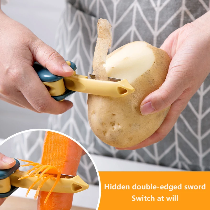 Peeler Two-in-one Kitchen Multi-functionstainless Stainless Steel Potato Melon Fruit Grater Household Fruit Peeler Kitchen
Peeler Two-in-one Kitchen Multi-functionstainless Stainless Steel Potato Melon Fruit Grater Household Fruit Peeler Kitchen