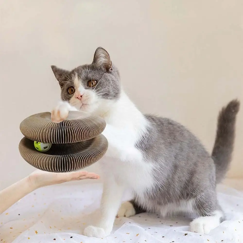 Accessories Corrugated Paper For Pet Exercising Pet Supplies Cat Scratcher Toy Cat Toy Turntable Accordion Cat Scratch Board
Accessories Corrugated Paper For Pet Exercising Pet Supplies Cat Scratcher Toy Cat Toy Turntable Accordion Cat Scratch Board