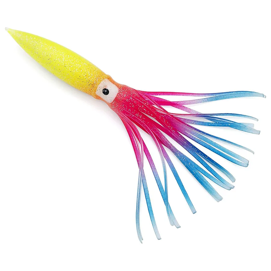 Fishing Octopus Squid Skirt Lures 5PCS Plastic Baits Soft Fishing Bait Trolling Soft Lures Multicolor Saltwater Fishing Tackle
Fishing Octopus Squid Skirt Lures 5PCS Plastic Baits Soft Fishing Bait Trolling Soft Lures Multicolor Saltwater Fishing Tackle