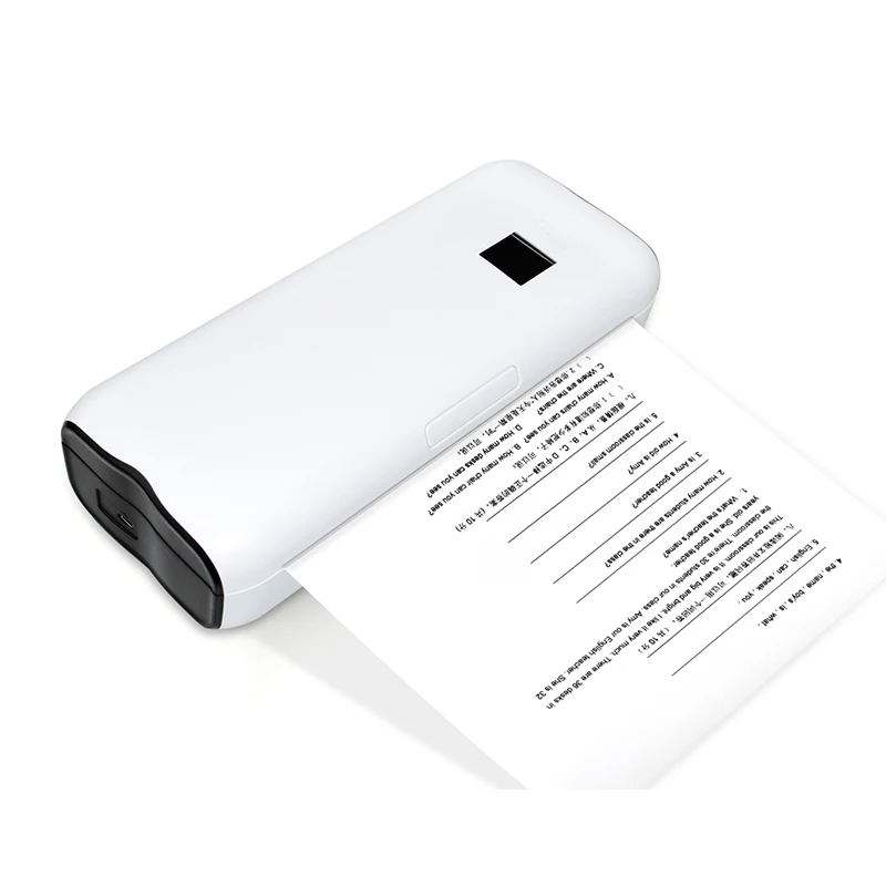 A4 Portable Thermal Printer Mobile Mini Office Printer Document Blue tooth & USB No ink No Printing Ribbon Printing
A4 Portable Thermal Printer Mobile Mini Office Printer Document Blue tooth & USB No ink No Printing Ribbon Printing