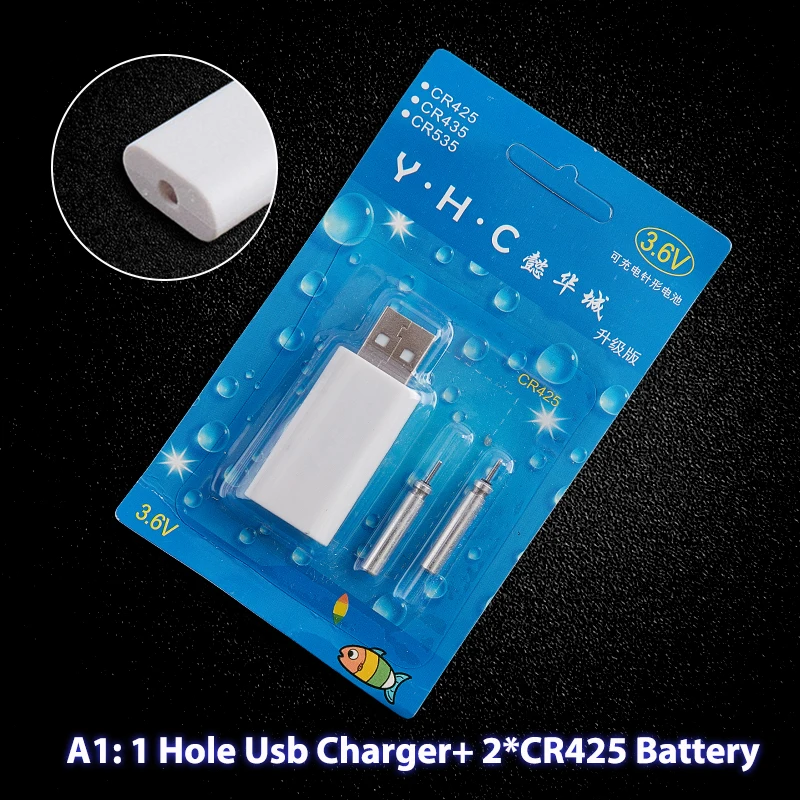 Fishing Float Rechargeable Battery CR425 USB Charger For Electronic Floats Batteries Night Fishing Accessories Tackles
Fishing Float Rechargeable Battery CR425 USB Charger For Electronic Floats Batteries Night Fishing Accessories Tackles