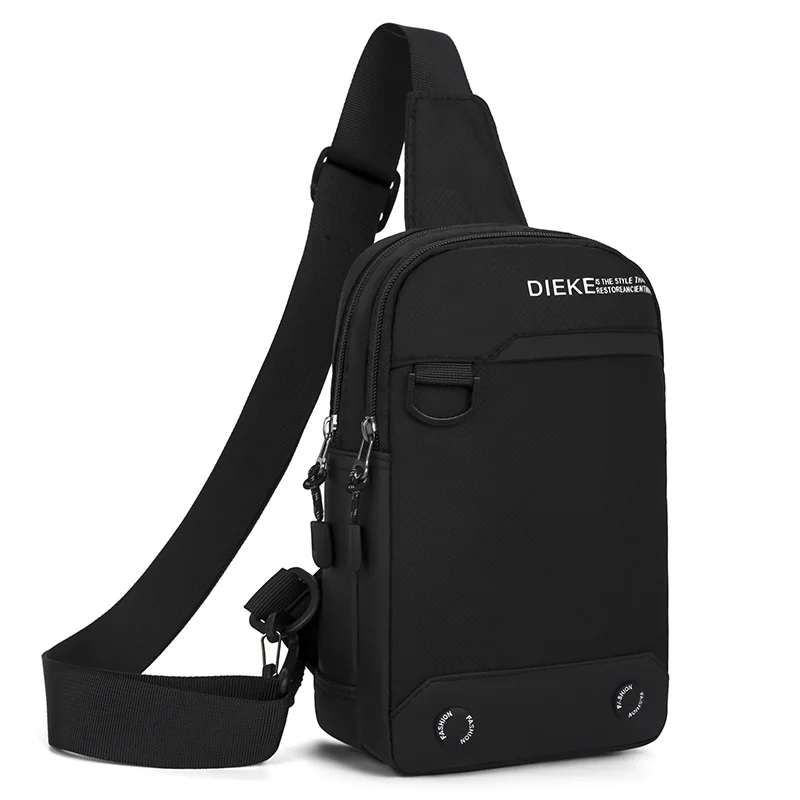 Fashion Business Men Chest Packs High Quality Nylon Solid Color Crossbody Bags 2022 Brand Trend Anti-theft Shopping Shoulder Bag
Fashion Business Men Chest Packs High Quality Nylon Solid Color Crossbody Bags 2022 Brand Trend Anti-theft Shopping Shoulder Bag