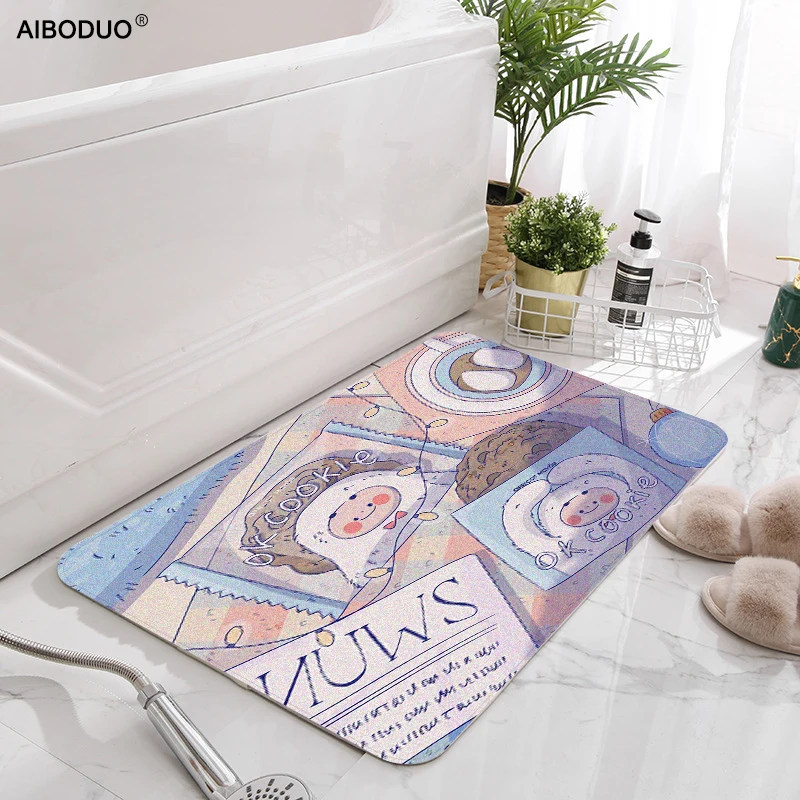 Cute Food Drink Washable Rug Bath Mats Soft 40X60CM Rugs and Carpets for Home Living Room Bathroom Carpet Pink Anti-slip Shower
Cute Food Drink Washable Rug Bath Mats Soft 40X60CM Rugs and Carpets for Home Living Room Bathroom Carpet Pink Anti-slip Shower