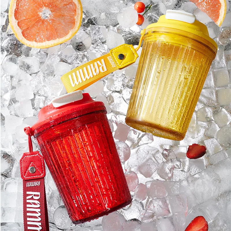 Creative Coffee Cup Good-looking Student Plastic Milk Tea Cup Tumbler Portable Water Cup Female Ins Wholesale Summer
Creative Coffee Cup Good-looking Student Plastic Milk Tea Cup Tumbler Portable Water Cup Female Ins Wholesale Summer