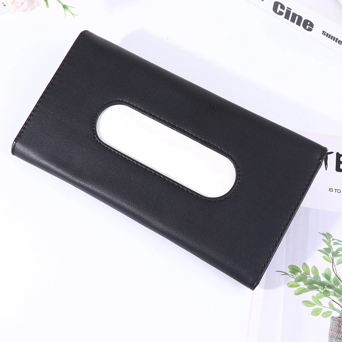 Car Tissue Holder Sun Visor Napkin Clip Hanging Box PU Backseat Tissue Case Container Organizer for Car Auto Vehicle Black
Car Tissue Holder Sun Visor Napkin Clip Hanging Box PU Backseat Tissue Case Container Organizer for Car Auto Vehicle Black