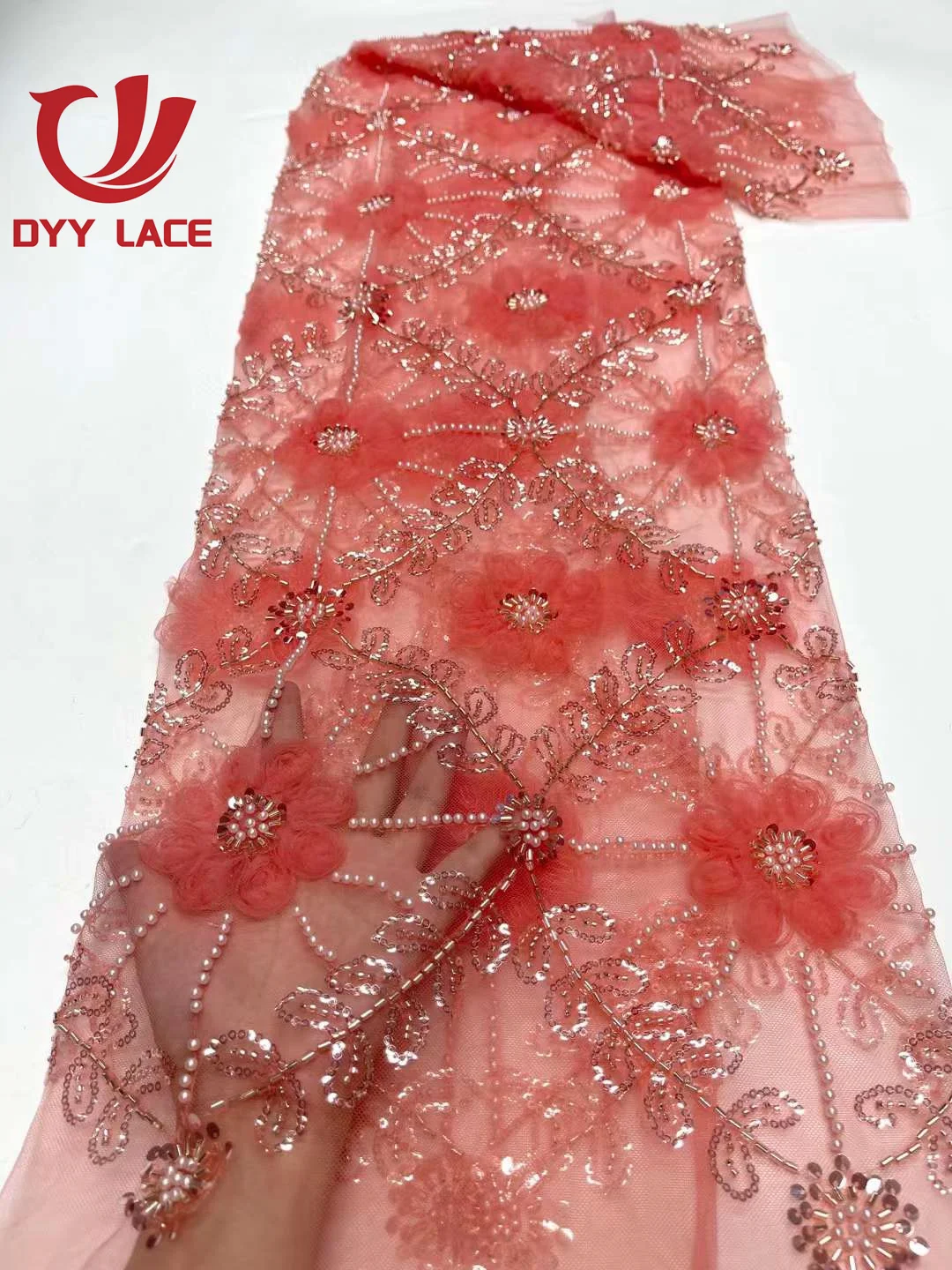 Роскошная французская 3d кружевная ткань с цветочной аппликацией, ткань 2023, африканская нигерийская ткань с блестками и бисером для шитья платья, 5 ярдов
Роскошная французская 3d кружевная ткань с цветочной аппликацией, ткань 2023, африканская нигерийская ткань с блестками и бисером для шитья платья, 5 ярдов