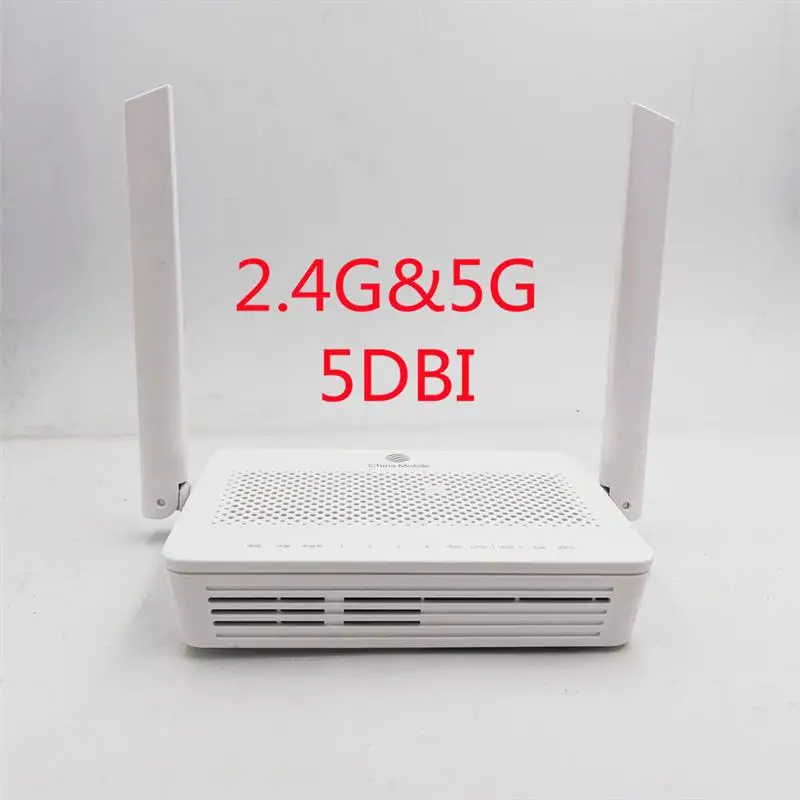 Антенна HS8546V5/EG8145V5/GPON ONU 5 шт., двухдиапазонная антенна 5 дби, 4GE + 1 голос + 2usb + wi-fi 2,4 ггц и фотография, режим ont-роутера, английский язык