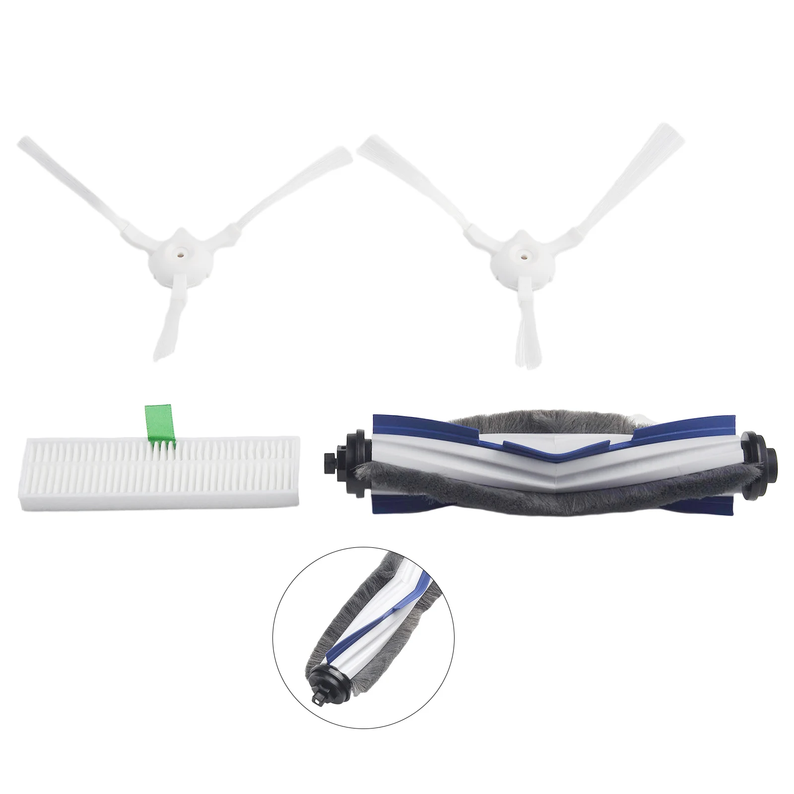 Rolling Brush Filter Side Brushes Clean Tool Durable Kits Parts Replacement Sets Robot Vacuum Cleaner Practical
Rolling Brush Filter Side Brushes Clean Tool Durable Kits Parts Replacement Sets Robot Vacuum Cleaner Practical