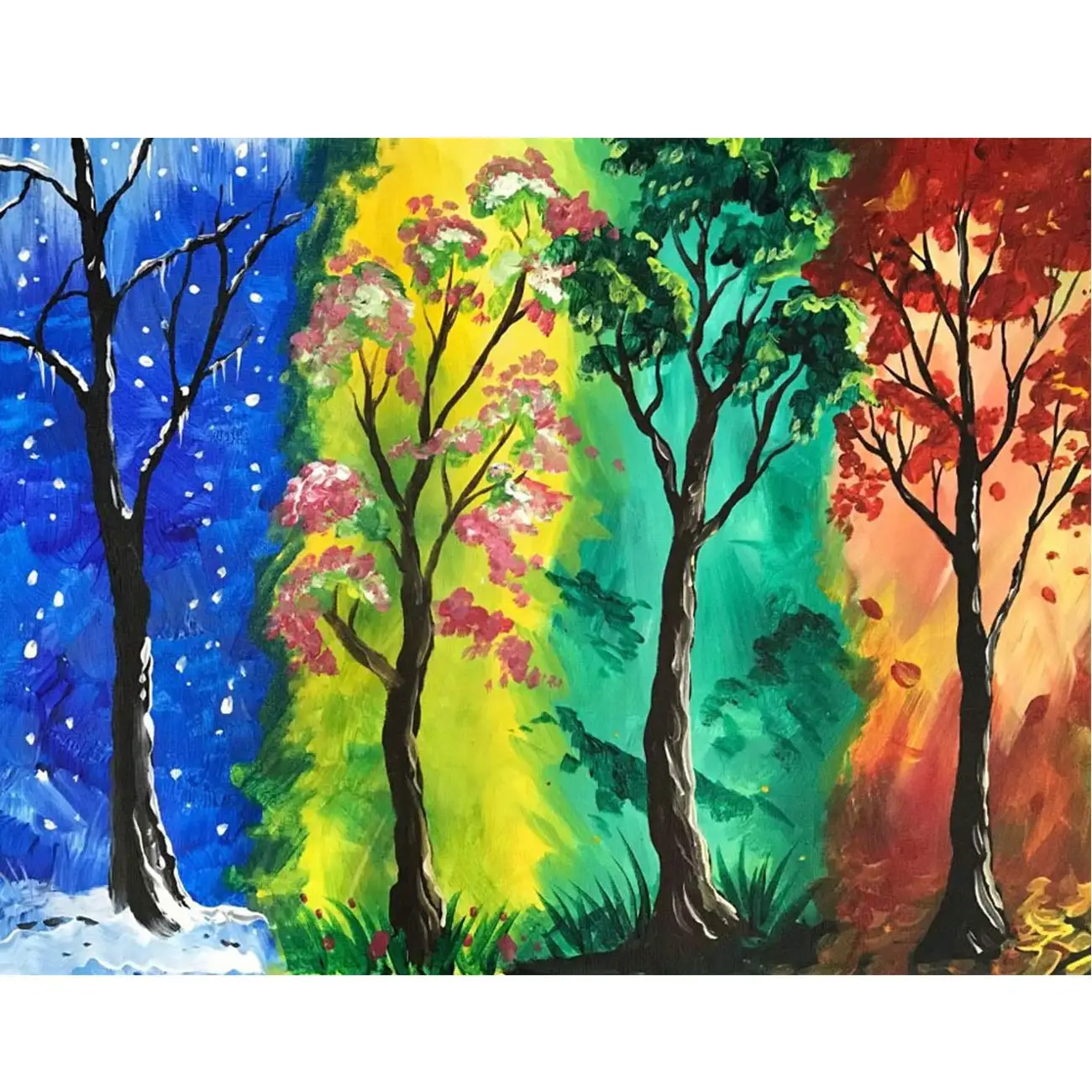 5D Diamond Painting Spring Summer Autumn Winter Seasons Landscape Full Drill by Number Kits, DIY Diamond Set Arts 00104
5D Diamond Painting Spring Summer Autumn Winter Seasons Landscape Full Drill by Number Kits, DIY Diamond Set Arts 00104