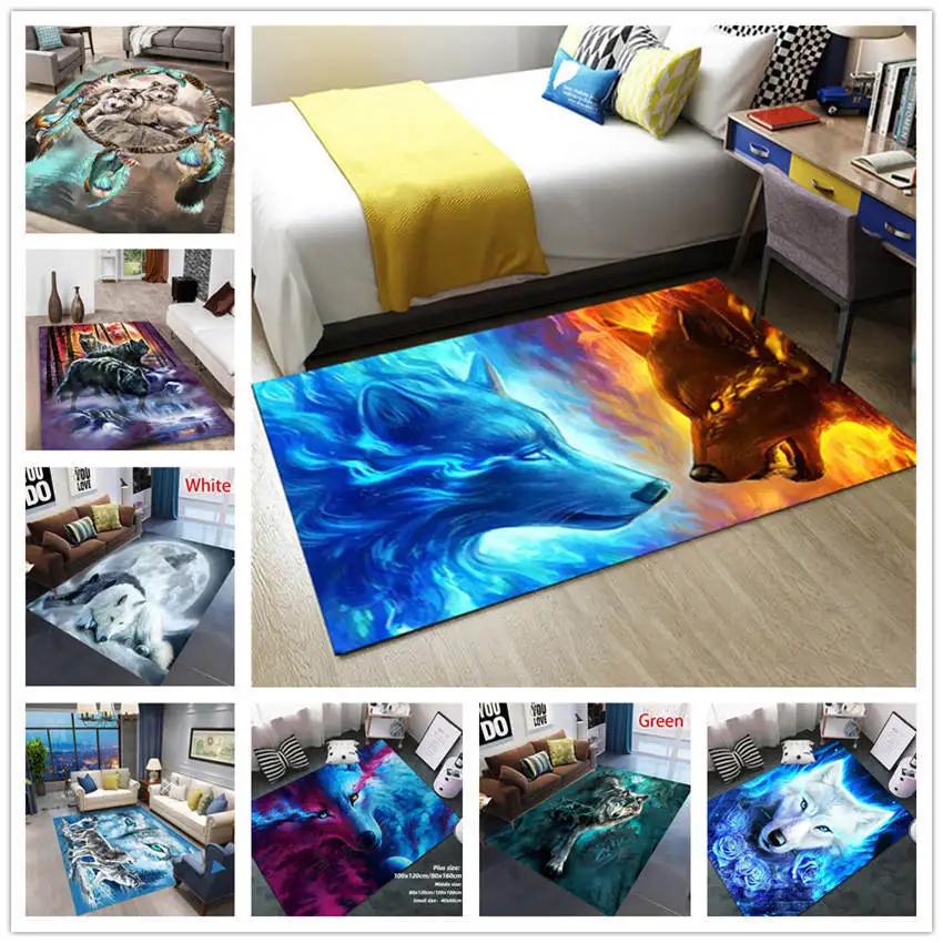 wolf Flannel Carpet Floor mats Bedroom Living Room Sofa Rug Nordic Style 3D Floor High Quality Mat carpets for living room
wolf Flannel Carpet Floor mats Bedroom Living Room Sofa Rug Nordic Style 3D Floor High Quality Mat carpets for living room
