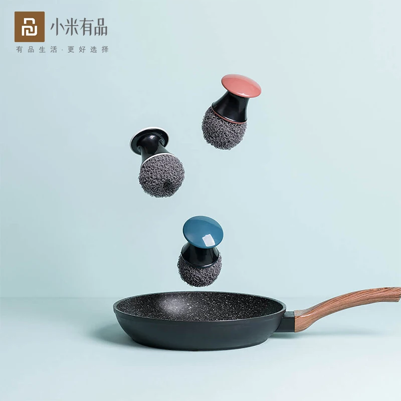YouPin Cleaning Brush Nano Material Scourer Abstergent Balls Washing For Pot, Frying Pan, Bowl, Plate Kitchen Supplies Gadgets
YouPin Cleaning Brush Nano Material Scourer Abstergent Balls Washing For Pot, Frying Pan, Bowl, Plate Kitchen Supplies Gadgets