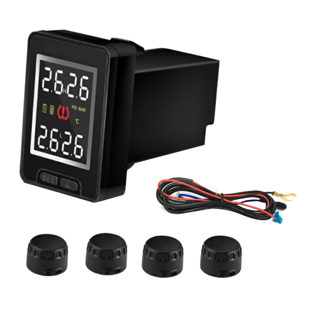 Беспроводная система контроля давления в шинах TPMS с встроенным ЖК-дисплеем для Suzuki Jimny JB74 JB64 2022-2020
Беспроводная система контроля давления в шинах TPMS с встроенным ЖК-дисплеем для Suzuki Jimny JB74 JB64 2022-2020