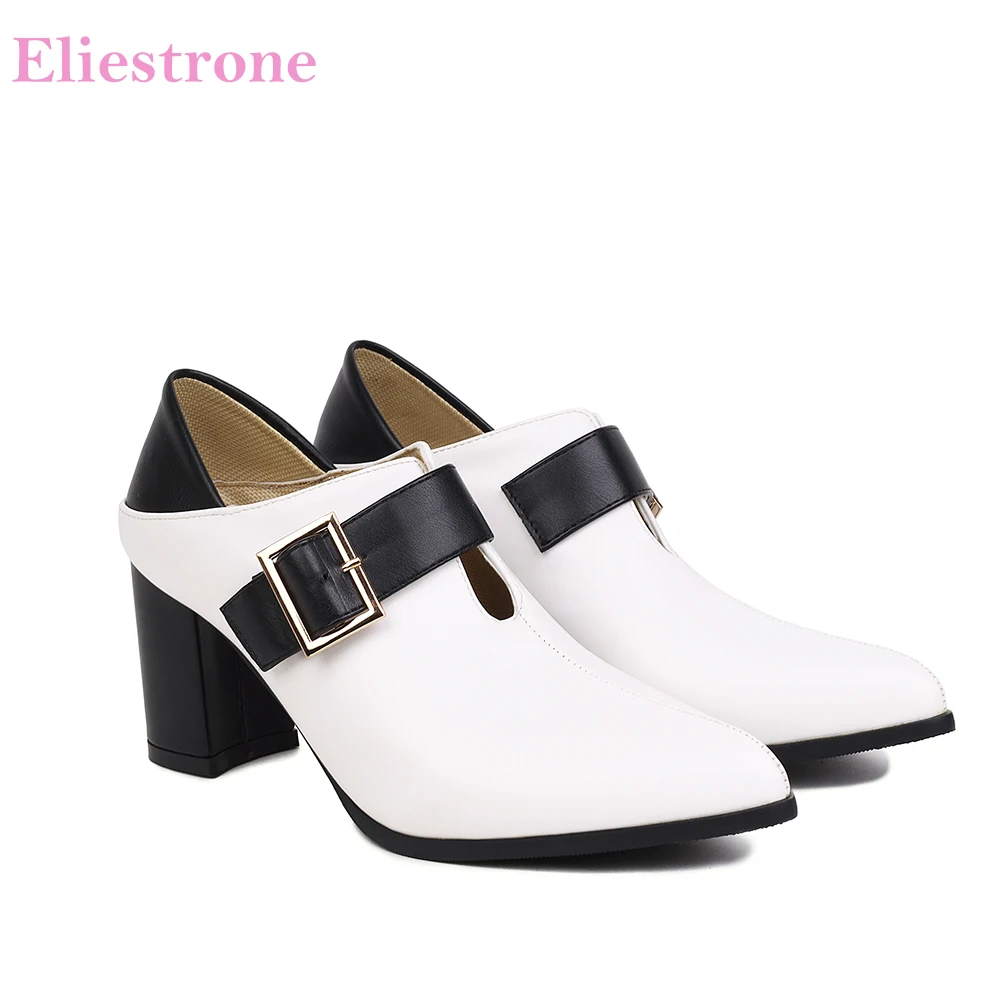 Женские туфли-лодочки на высоком квадратном каблуке, черные или Белые Повседневные туфли больших размеров 11, 31, 43, 45, 47, осень 2022
Женские туфли-лодочки на высоком квадратном каблуке, черные или Белые Повседневные туфли больших размеров 11, 31, 43, 45, 47, осень 2022